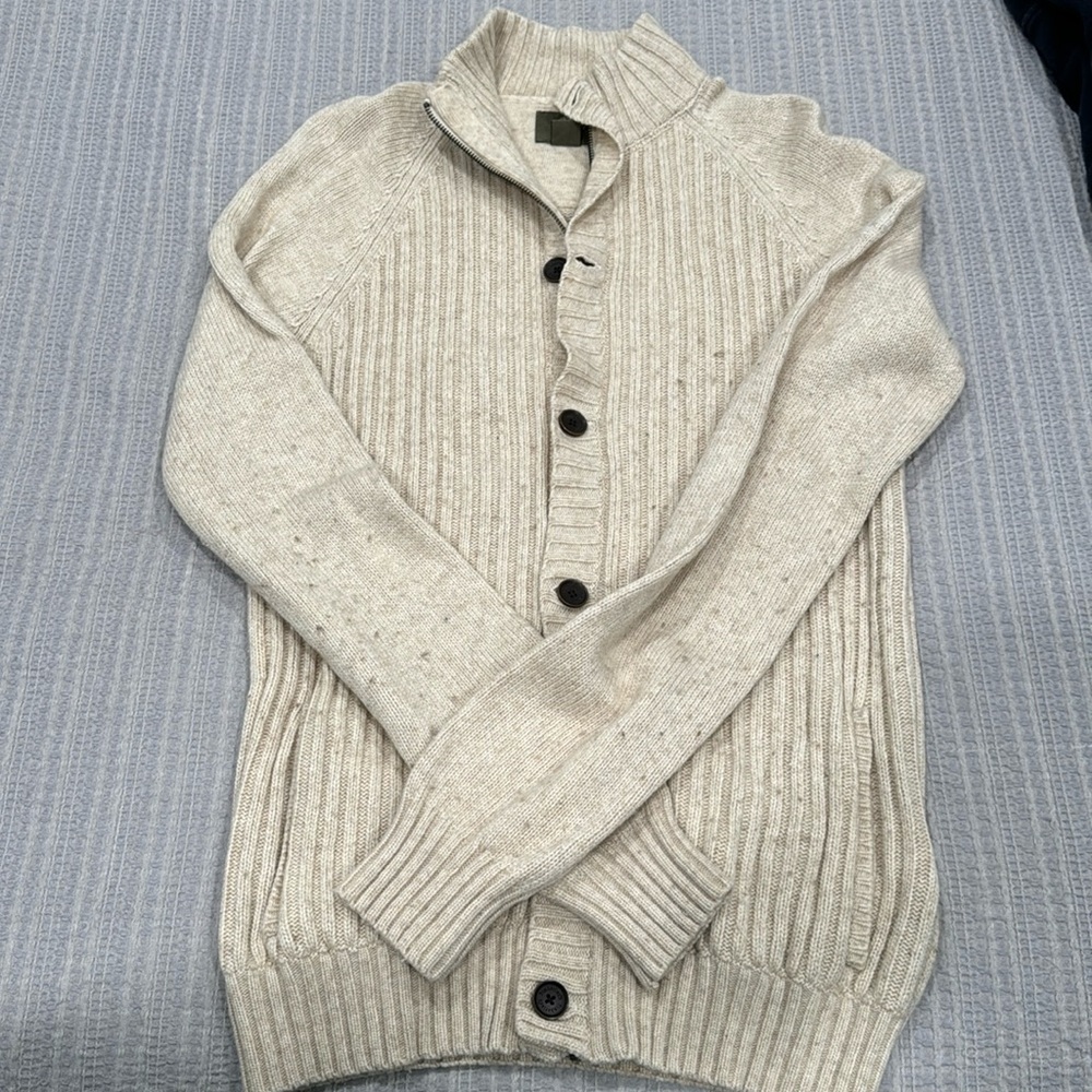 Timberland button and zip sweater